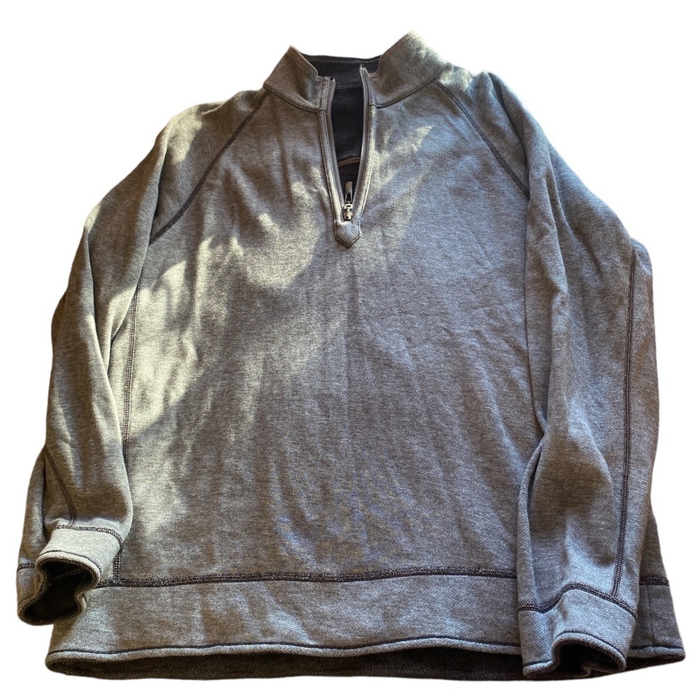 Tommy Bahama men’s reversible quarter zip size Large